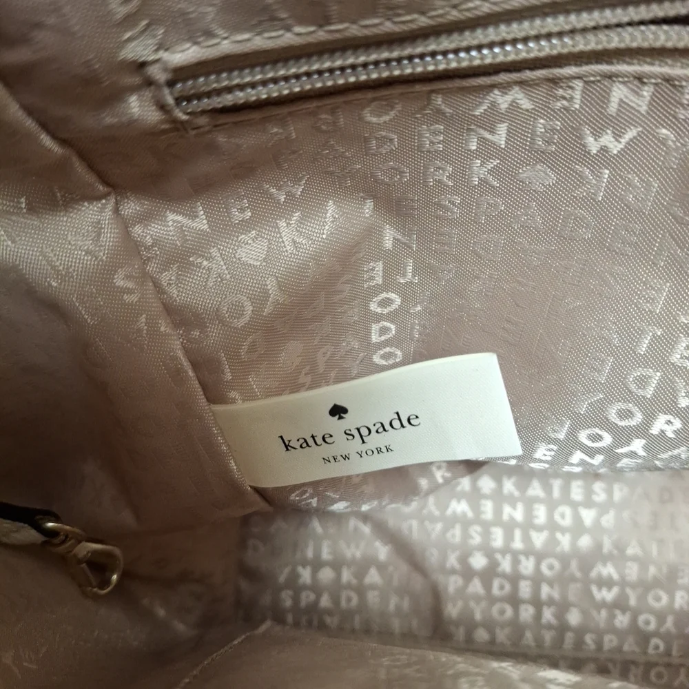 Kate Spade Laurel Wesley Place Convertible Crossbody Satchel 14"×9" - Picture 9 of 9